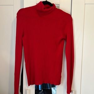 Red Rory Gilmore Turtleneck